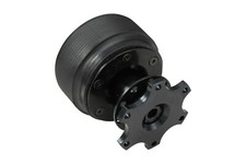 Black Quick Release Steering Wheel Boss Kit TBK for Mitsubishi FTO 019