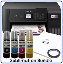 Sublimation Bundle: Epson Tank ET-2870 Printer + non-oem Sublimation Ink & Paper