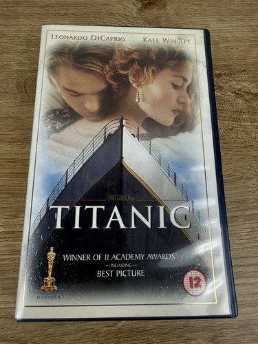 Titanic 1998 vhs - titanic,