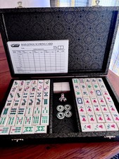 Beautiful Vintage Mah Jong