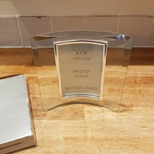 Glass Photo Frame Curved 4x6