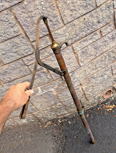 Vintage roseberry brass oil - roseberry,