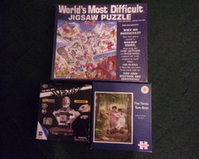 Jigsaw Puzzle Bundle Job Lot  X 3   COMPLETE
