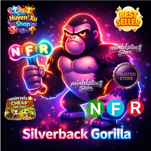 Silverback gorilla nfr - ✨,