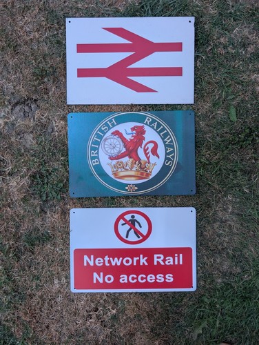 Replica railway signs 3 - railway,