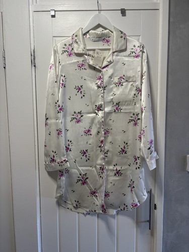 Bhs floral satin - floral, button