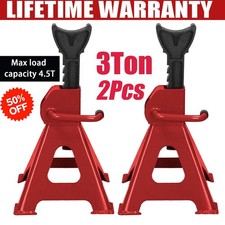 2PCS 4.5Ton Capacity Axle Stands Lifting Stand Heavy Duty Car Caravan Floor Jack