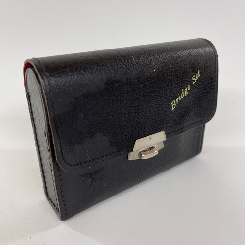 Vintage 1950 cased bridge - 1950’s,
