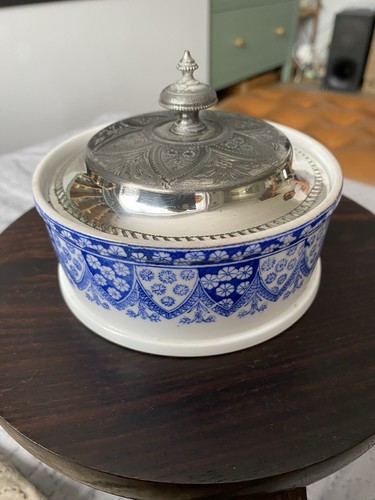Antique ceramic silver - ceramic,