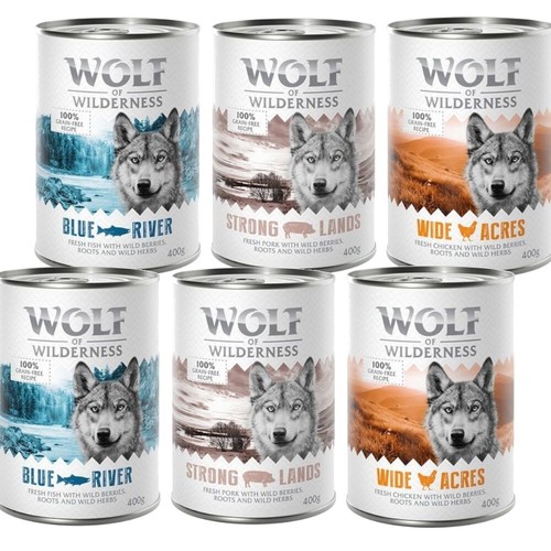 Mixed pack 400g wolf - mixed, 6