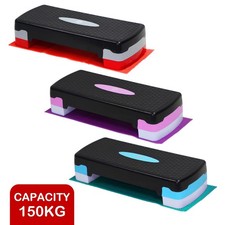 Adjustable aerobic stepper non - adjustable,