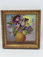 Small Vintage Original Oil Painting - Signed K. Middleton