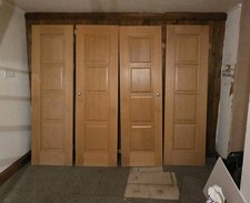 Solid Oak Bifold Doors. 4