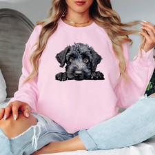 Black Poodle Puppy Womens