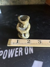 Vintage Mini Solid Brass Toby