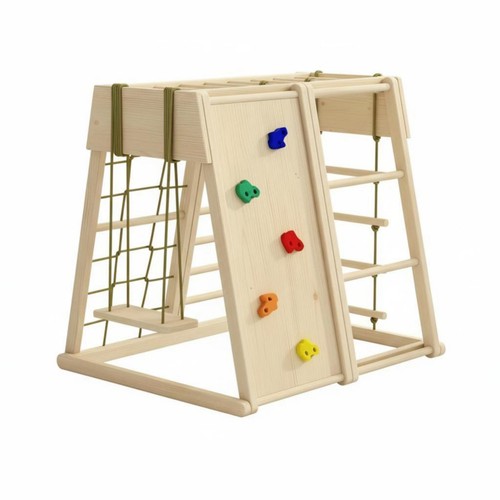 Kids indoor wooden climbing - kids,
