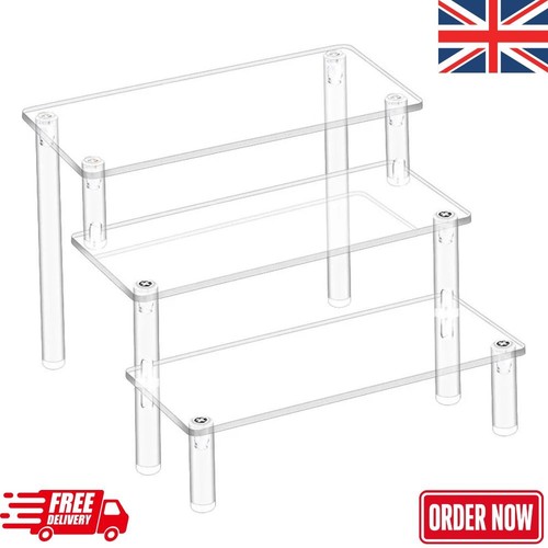 4tier acrylic display riser - acrylic,