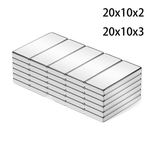 20pcs n52 neodymium bar - n52,