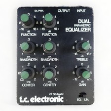 tc electronic Dual Parametric Equalizer Pedal 8164 Tested & Works