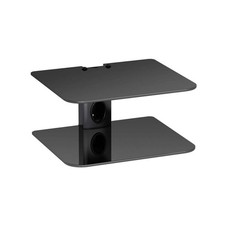 DVD Wall Shelf, Black Wall