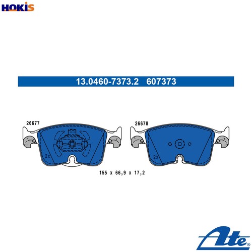 Brake pad set disc - pad,