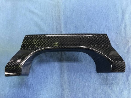 Carbon rear bumper guard parts - carbon,