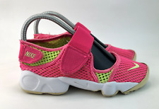 Nike Air Rift Breathe Womens Trainers Sandals Pink UK 3.5