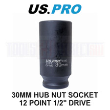US PRO Tools 30mm 1/2" dr 12