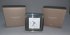 Addison Ross London taupe enamel Silent alarm clock FR1001