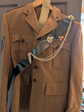 Rifles Regiment Parade cross belt cartouch & Fittings.  Uniform Selling Separate