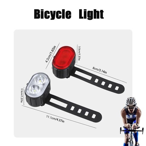 Rechargeable bike lights - rechargeable,