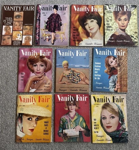 Vanity fair magazines - fair, 1960s