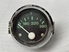 VDO oil temp and ammeter gauges with Green faces, would suit Porsche 356, 