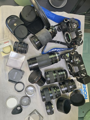 Job lot camera - job, lenses