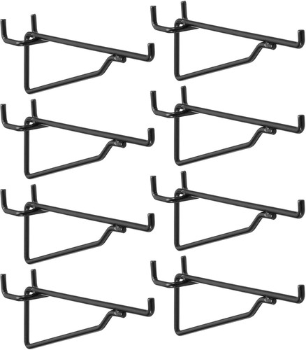 8pcs pegboard shelf hooks - hooks, 6"