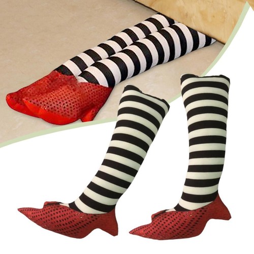 Pair wicked witch legs craft - 1,