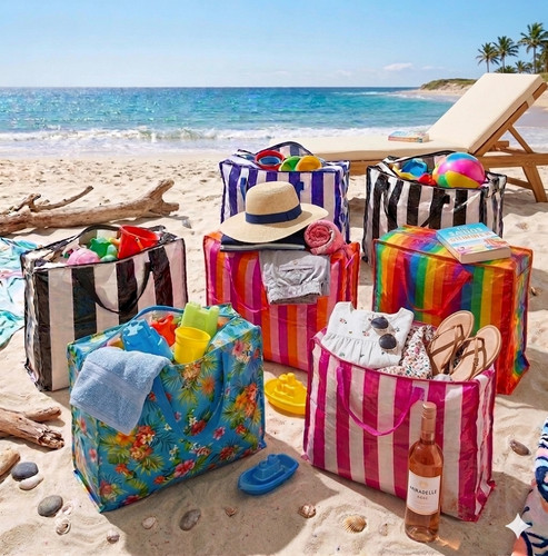 Large beach bags - x-large,