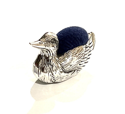 Sterling silver duck - silver, bird