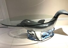 Blue dolphin table