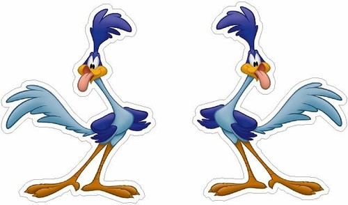 Monster roadrunner decals - decals, x2