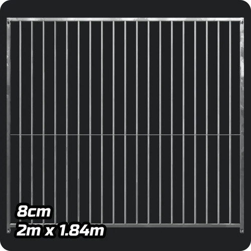 Dog run panel 84m - panel, x