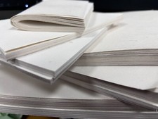 2 KG Bundle of Plain Handmade Cotton Paper, Arts & Crafts Paper, Acid Free