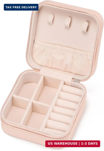 Mini jewelry travel case - jewelry, case,small