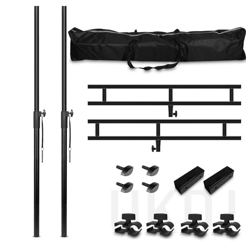 Booth black adjustable - dj,