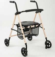 4-Wheel Rollator Walker with