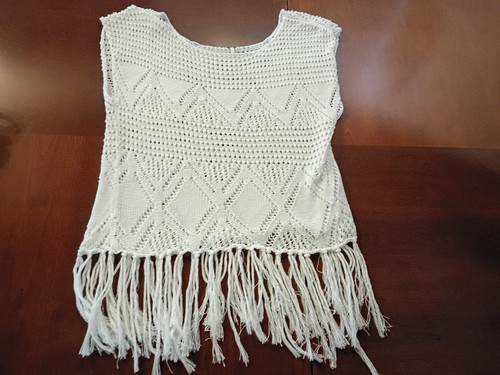 Poof crochet sweater top - crochet,