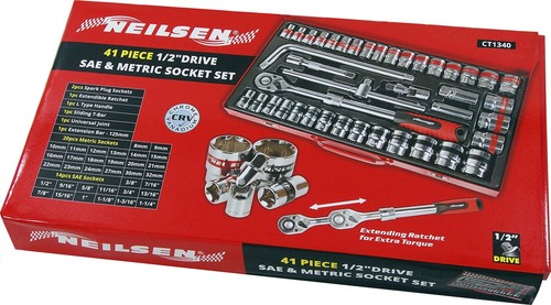 41pc inch drive socket - drive,