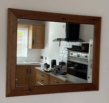 Large Wooden Framed Wall