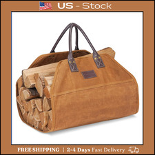 Firewood Carrier Waxed Canvas