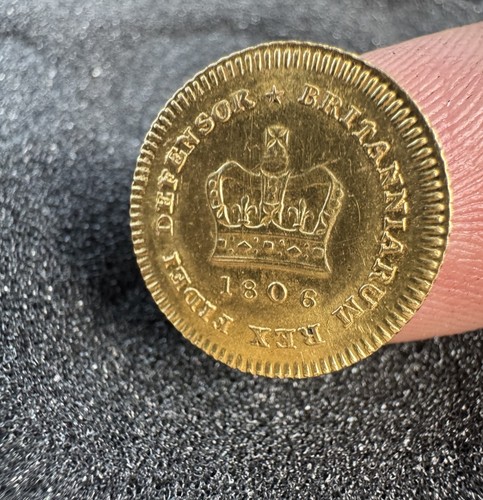 1806 george iii third - third, gold